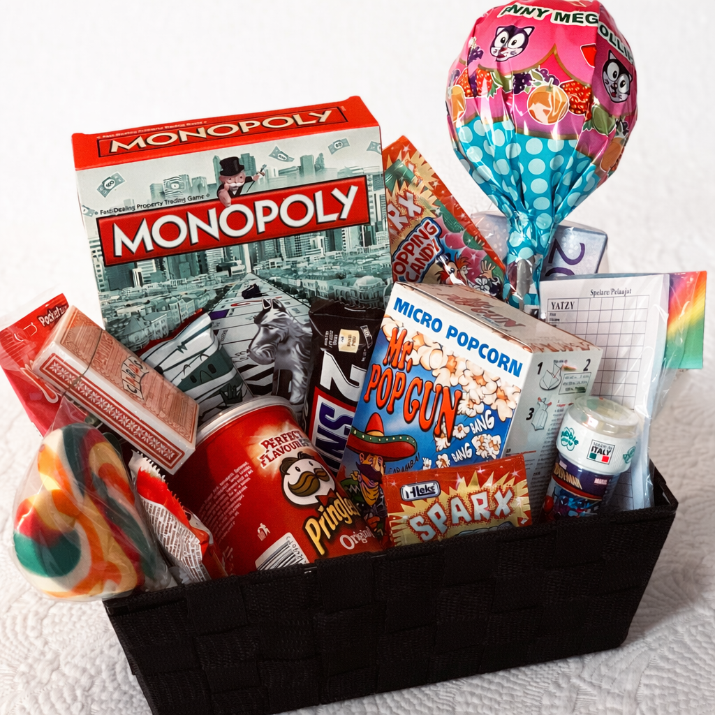 Game Night Gift Basket