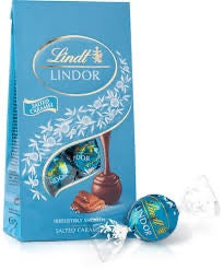 Add- on to your giftbasket: Lindt Lindor Salted Caramel Truffles Bag
