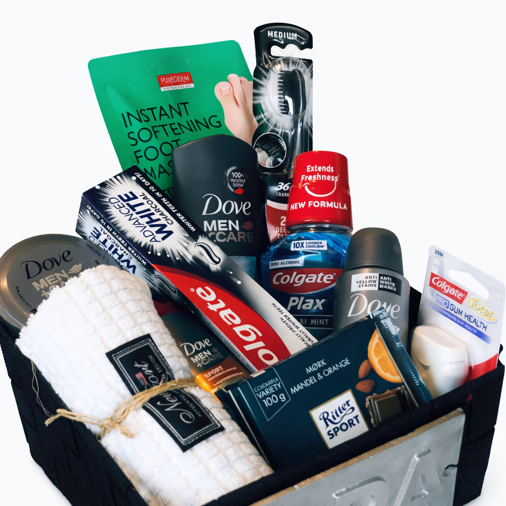 Men’s Wellness Spa Basket