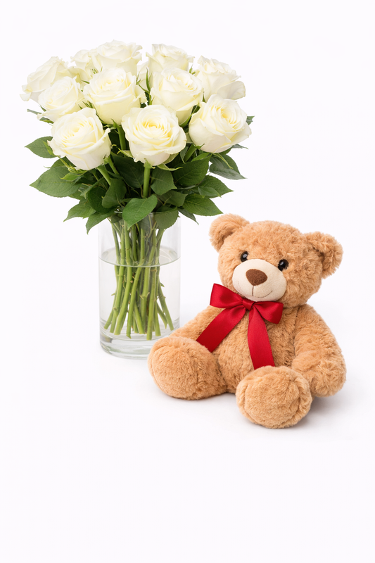 Teddy & Roses (Stockholm Only)