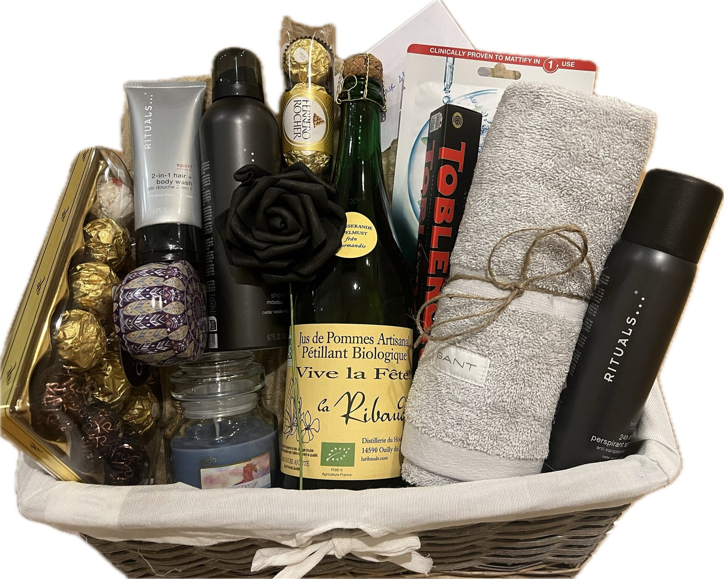 Presentkorg för män 