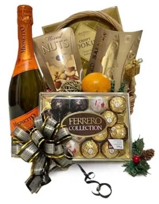 Elegant och lyxig presentkorg 