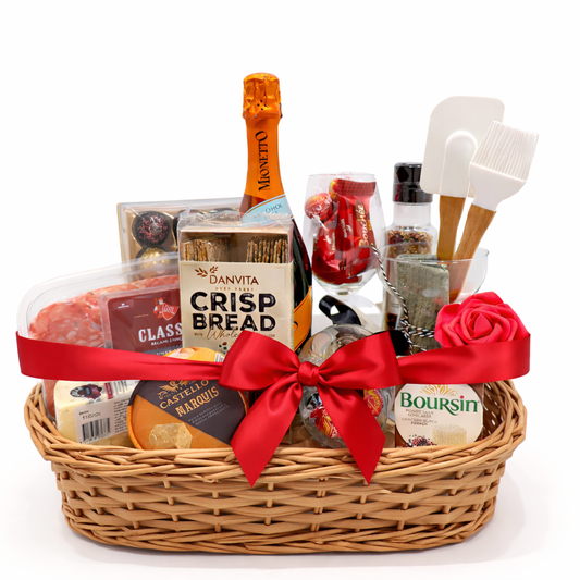 Delikatessostbricka + vinglas 