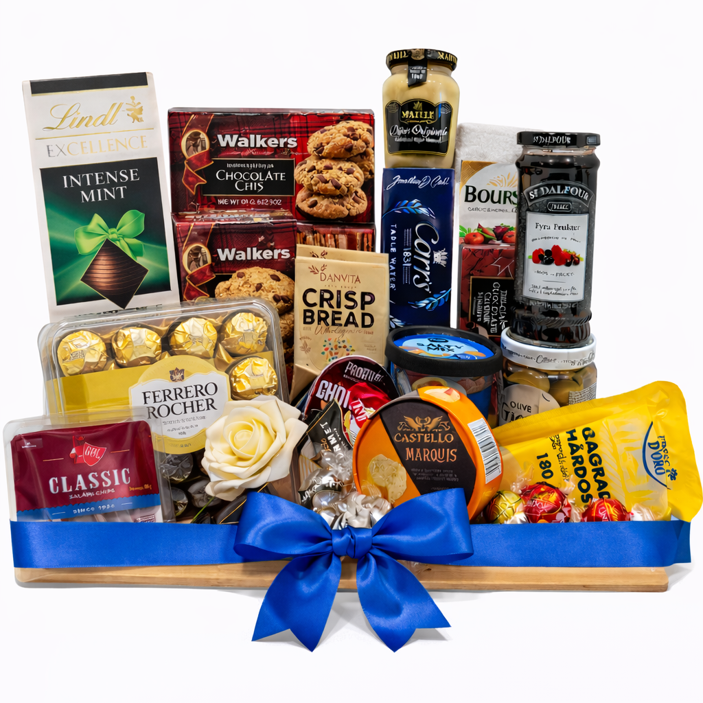 Gourmetost- och delikatessbräda 