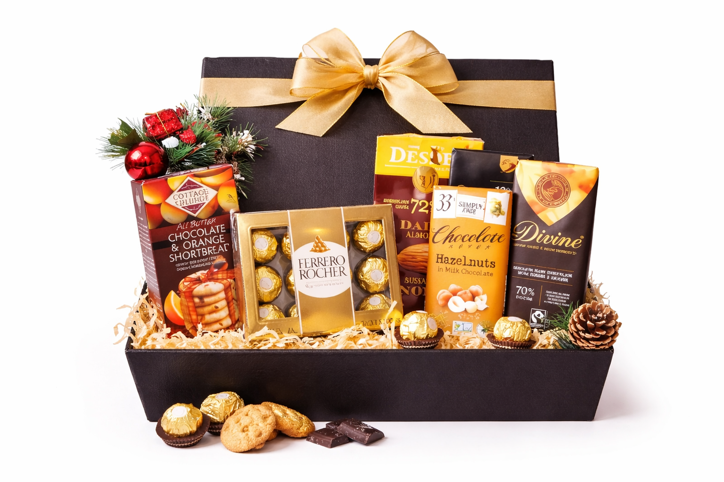 Gourmet Chocolate & Cookies Basket