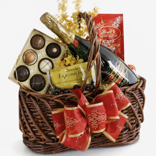 Romantisk presentkorg 